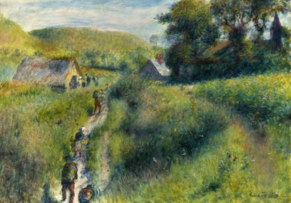 GRAFIKA, Grafika-01886, 3663384018862, PUZZLE ARTE GRAFIKA AUGUSTE RENOIR LES VENDANGEURS 1879 IMPRESSIONISMO 1000 PZ