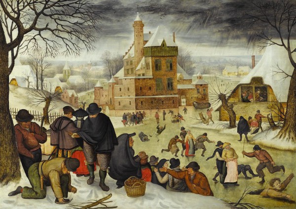 DTOYS, DToys-66947-BR04-(70005), 5947502870005, PUZZLE ARTE DTOYS BRUEGHEL PIETER IL GIOVANE INVERNO PITTURA FIAMMINGA 1000 PZ