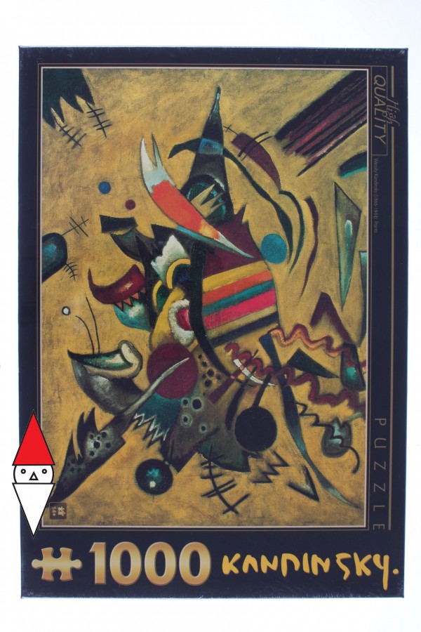 DTOYS, Dtoys-72849-KA04, 5947502872849, PUZZLE ARTE DTOYS PITTURA 1900 KANDINSKY VASSILY PUNTI 1000 PZ