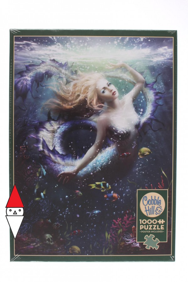 COBBLE HILL, Cobble-Hill-80175, 625012801751, PUZZLE GRAFICA COBBLE HILL  MELANIE DELON ONDE 1000 PZ