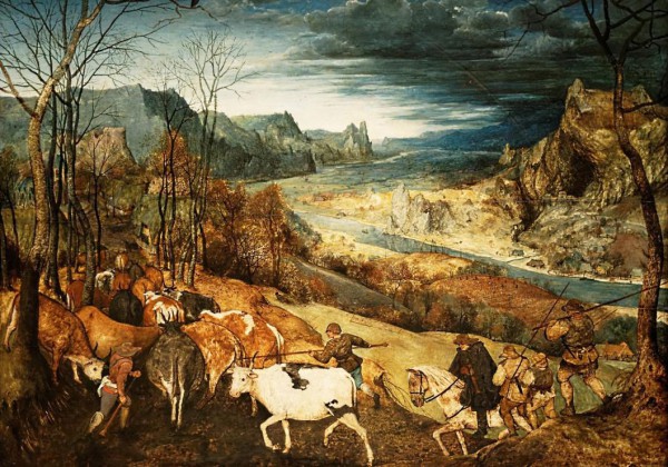 GRAFIKA, Grafika-02794, 3663384027949, PUZZLE ARTE GRAFIKA PITTURA FIAMMINGA BRUEGHEL THE RETURN OF THE HERD 1000 PZ