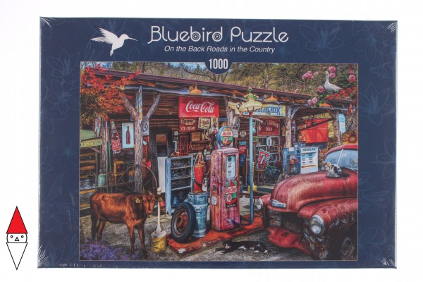 BLUEBIRD, Bluebird-Puzzle-70209, 3663384702099, PUZZLE MEZZI DI TRASPORTO BLUEBIRD AUTOMOBILI 1000 PZ