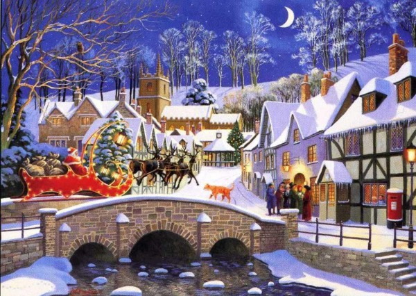 THE HOUSE OF PUZZLES, The-House-of-Puzzles-1240, 5060002001240, PUZZLE TEMATICO THE HOUSE OF PUZZLES NATALE SPECIAL DELIVERY 1000 PZ