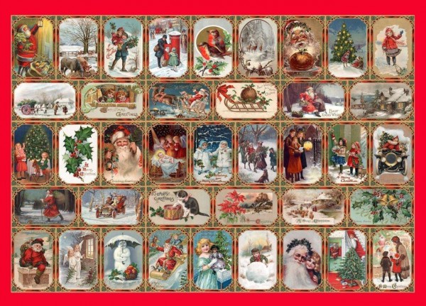 THE HOUSE OF PUZZLES, The-House-of-Puzzles-2919, 5060002002919, PUZZLE TEMATICO THE HOUSE OF PUZZLES NATALE SEASONS GREETINGS 1000 PZ