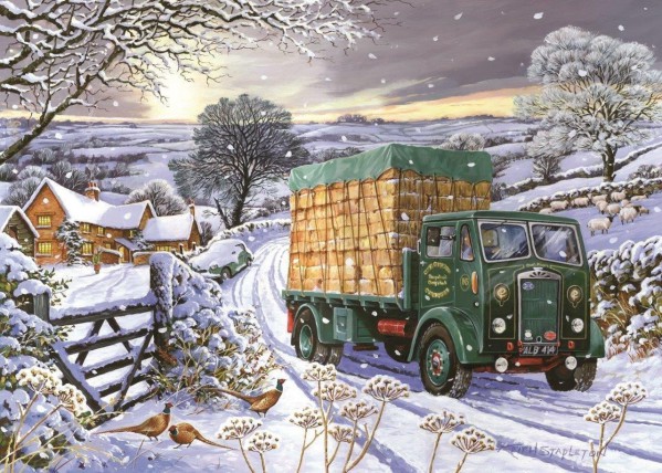 THE HOUSE OF PUZZLES, The-House-of-Puzzles-3381, 5060002003381, PUZZLE MEZZI DI TRASPORTO THE HOUSE OF PUZZLES CAMION SURE AS THE SUNRISE 500PZ