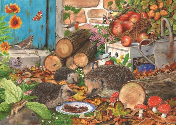 THE HOUSE OF PUZZLES, The-House-of-Puzzles-3206, 5060002003206, PUZZLE ANIMALI THE HOUSE OF PUZZLES RICCI GARDEN HELPERS 1000 PZ