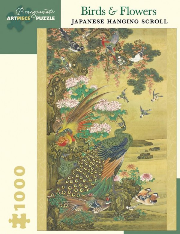POMEGRANATE, Pomegranate-AA1011, 9780764981364, PUZZLE ARTE POMEGRANATE ARTE ORIENTALE PEAFOWL DUCKS FLOWERS AND ROCKS 1000 PZ