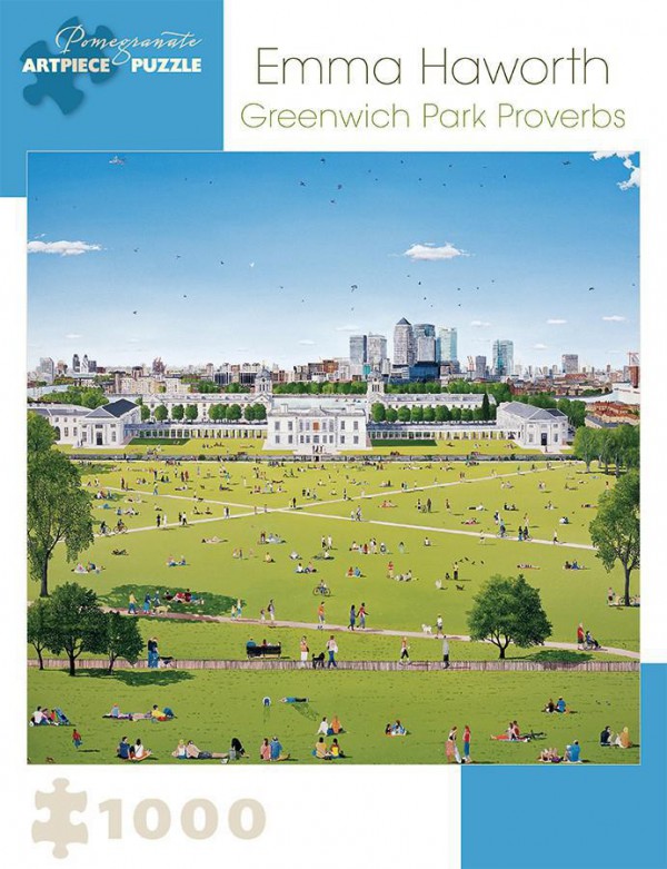POMEGRANATE, Pomegranate-AA921, 9780764973888, PUZZLE ARTE POMEGRANATE ARTE CONTEMPORANEA GREENWICH PARK PROVERBS 1000 PZ