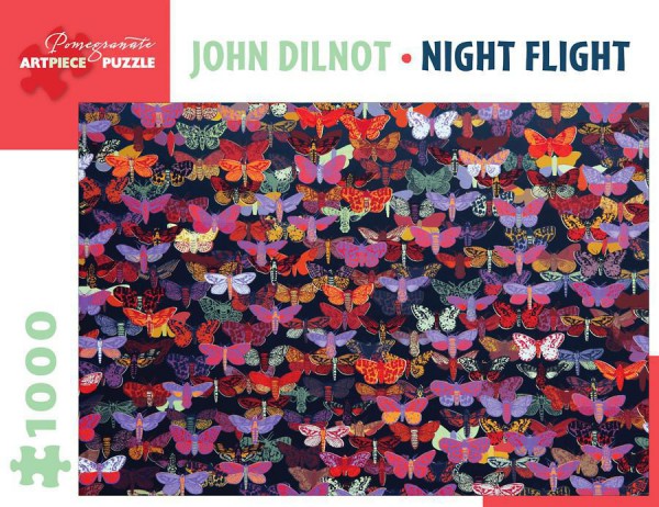 POMEGRANATE, Pomegranate-AA1023, 9780764982316, PUZZLE ARTE POMEGRANATE ARTE CONTEMPORANEA JOHN DILNOT NIGHT FLIGHT 1000 PZ