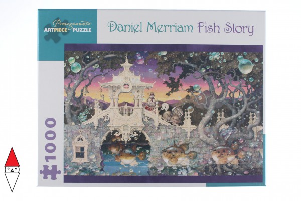 POMEGRANATE, Pomegranate-AA990, 9780764979378, PUZZLE ARTE POMEGRANATE ARTE CONTEMPORANEA DANIEL MERRIAM FISH STORY 1000 PZ