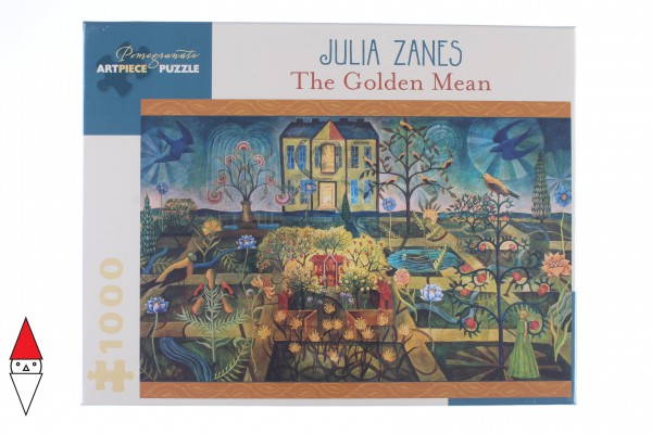 POMEGRANATE, Pomegranate-AA929, 9780764973932, PUZZLE ARTE POMEGRANATE ARTE CONTEMPORANEA JULIA ZANES THE GOLDEN MEAN 1000 PZ