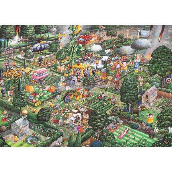 GIBSONS, G811, 5012269008111, PUZZLE TEMATICO GIBSONS GIARDINI I LOVE GARDENING 1000 PZ