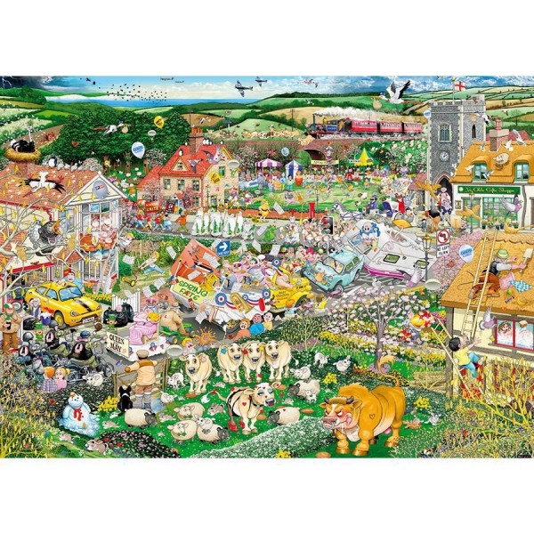 GIBSONS, G7021, 5012269070217, PUZZLE TEMATICO GIBSONS PRIMAVERA I LOVE SPRING 1000 PZ