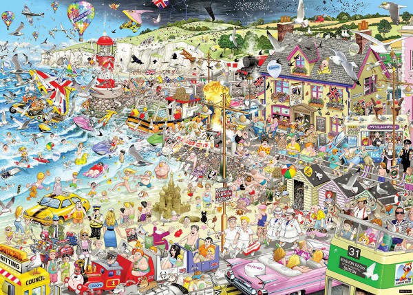 GIBSONS, G7038, 5012269070385, PUZZLE TEMATICO GIBSONS ESTATE I LOVE SUMMER 1000 PZ