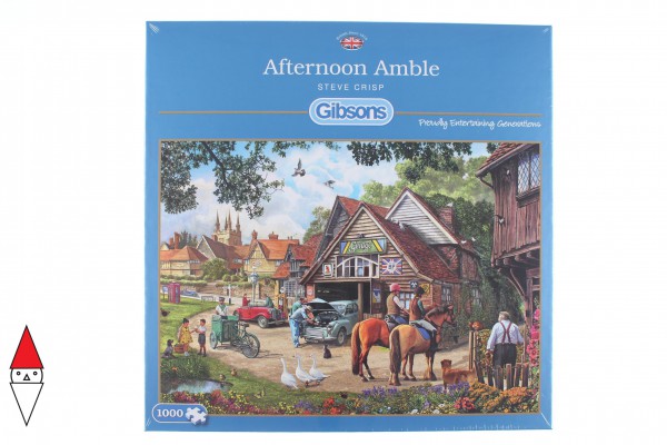 GIBSONS, G6188, 5012269061888, PUZZLE TEMATICO GIBSONS CAMPAGNA AFTERNOON AMBLE 1000 PZ