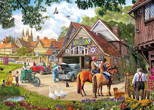 GIBSONS, G6188, 5012269061888, PUZZLE TEMATICO GIBSONS CAMPAGNA AFTERNOON AMBLE 1000 PZ