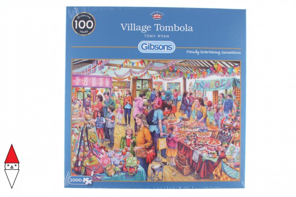 GIBSONS, G6254, 5012269062540, PUZZLE TEMATICO GIBSONS EVENTI VILLAGE TOMBOLA 1000 PZ