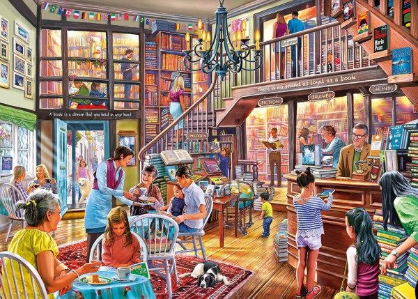 GIBSONS, G6260, 5012269062601, PUZZLE TEMATICO GIBSONS NEGOZI STORY TIME 1000 PZ