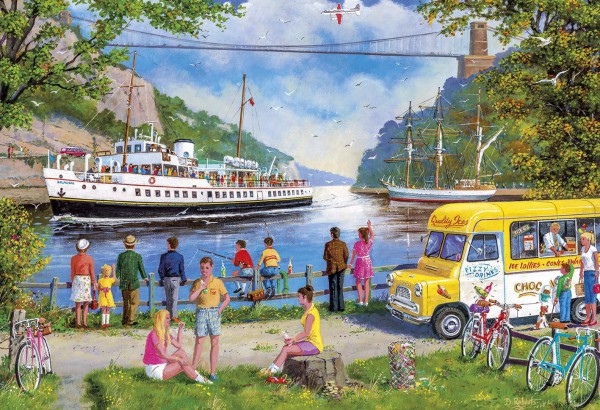 GIBSONS, G3123, 5012269031232, PUZZLE PAESAGGI GIBSONS LAGHI CLIFTON BRIDGE BRISTOL 500PZ