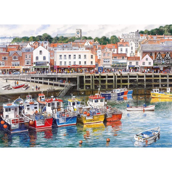 GIBSONS, G6090, 5012269060904, PUZZLE PAESAGGI GIBSONS PORTI SCARBOROUGH 1000 PZ