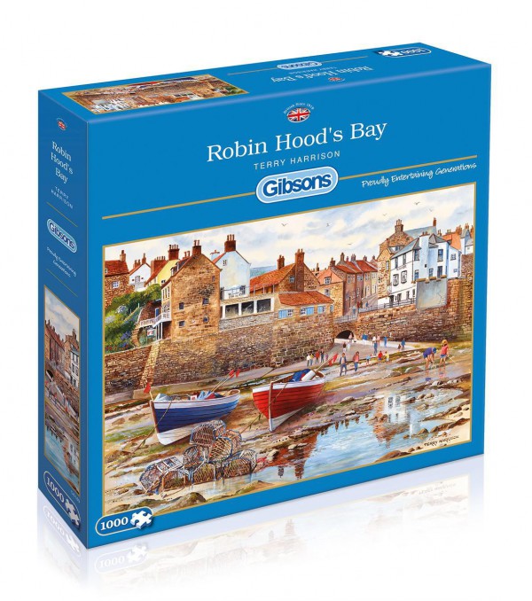 GIBSONS, G6189, 5012269061895, PUZZLE PAESAGGI GIBSONS PORTI ROBIN HOODS BAY 1000 PZ