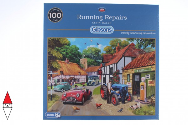 GIBSONS, G6263, 5012269062632, PUZZLE TEMATICO GIBSONS MESTIERI RUNNING REPAIRS 1000 PZ
