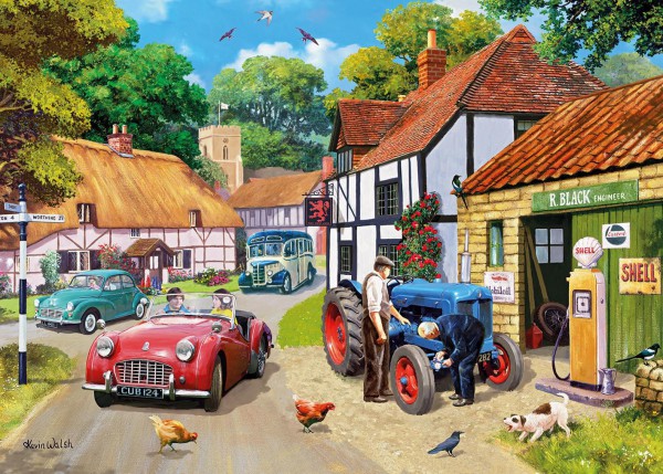 GIBSONS, G6263, 5012269062632, PUZZLE TEMATICO GIBSONS MESTIERI RUNNING REPAIRS 1000 PZ