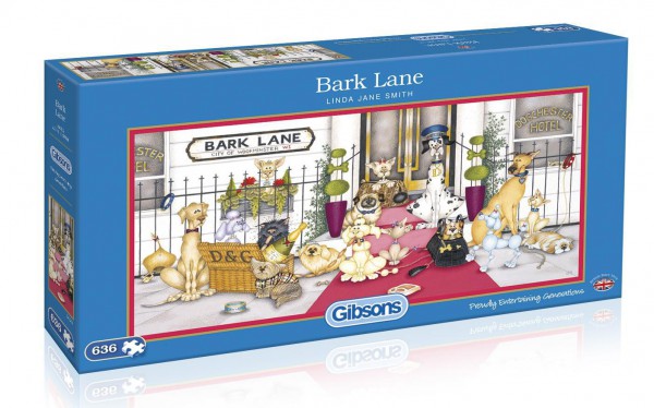GIBSONS, G4042, 5012269040425, PUZZLE ANIMALI GIBSONS CANI BARK LANE 636 PZ