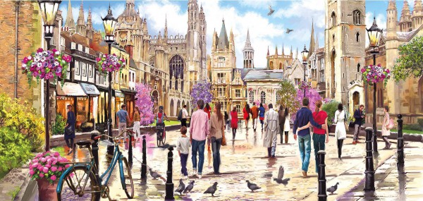 GIBSONS, G4047, 5012269040470, PUZZLE PAESAGGI GIBSONS CITTA CAMBRIDGE 636 PZ
