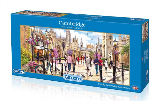 GIBSONS, G4047, 5012269040470, PUZZLE PAESAGGI GIBSONS CITTA CAMBRIDGE 636 PZ