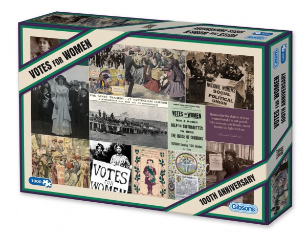 GIBSONS, G7092, 5012269070927, PUZZLE TEMATICO GIBSONS VINTAGE VOTES FOR WOMEN 1000 PZ