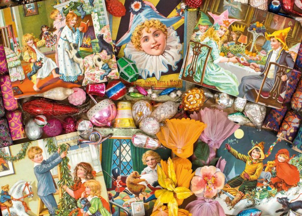 GIBSONS, G7094, 5012269070941, PUZZLE TEMATICO GIBSONS NATALE CHRISTMAS FESTIVE FUN 1000 PZ