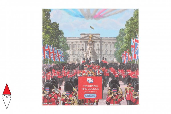 GIBSONS, G3427, 5012269034271, PUZZLE TEMATICO GIBSONS NAZIONI TROOPING THE COLOUR 500 PZ