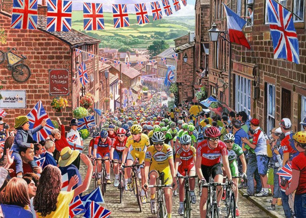 GIBSONS, G3429, 5012269034295, PUZZLE TEMATICO GIBSONS SPORT LE TOUR DE YORKSHIRE 500 PZ