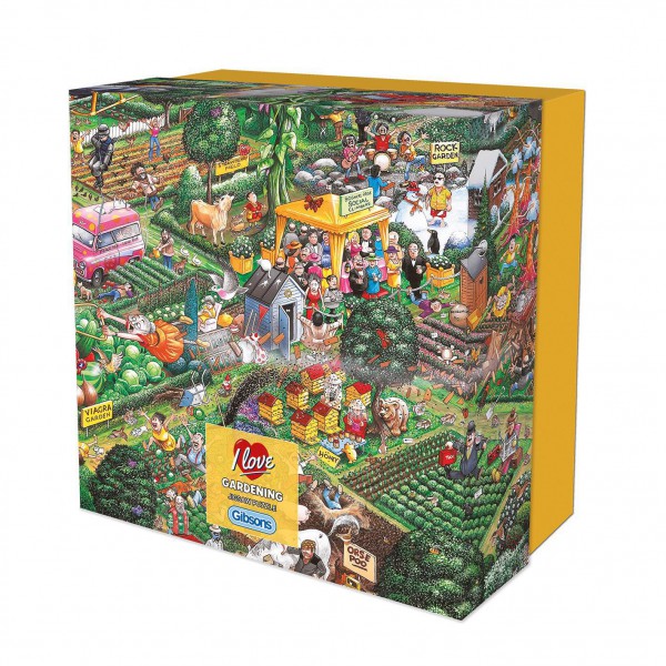 GIBSONS, G3421, 5012269034219, PUZZLE TEMATICO GIBSONS GIARDINI I LOVE GARDENING 500 PZ