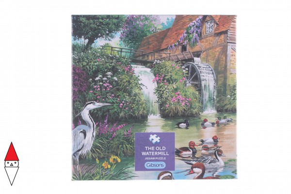 GIBSONS, G3422, 5012269034226, PUZZLE EDIFICI GIBSONS MULINI THE OLD WATERMILL 500 PZ