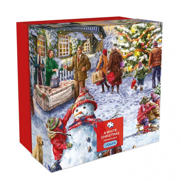 GIBSONS, G3409, 5012269034097, PUZZLE TEMATICO GIBSONS NATALE A WHITE CHRISTMAS 500 PZ