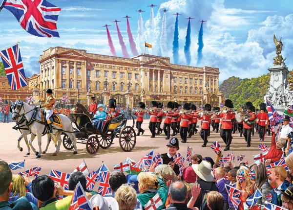GIBSONS, G3401, 5012269034011, PUZZLE EDIFICI GIBSONS PALAZZI BUCKINGHAM PALACE 500 PZ G3401