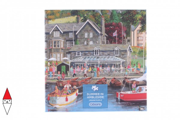 GIBSONS, G3415, 5012269034158, PUZZLE PAESAGGI GIBSONS PORTI SUMMER IN AMBLESIDE 500 PZ
