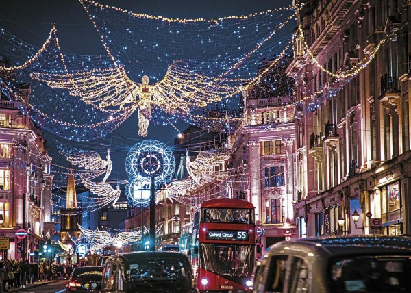 GIBSONS, G7206, 5012269072068, PUZZLE PAESAGGI GIBSONS CITTA LONDRA LONDON LIGHTS 1000 PZ