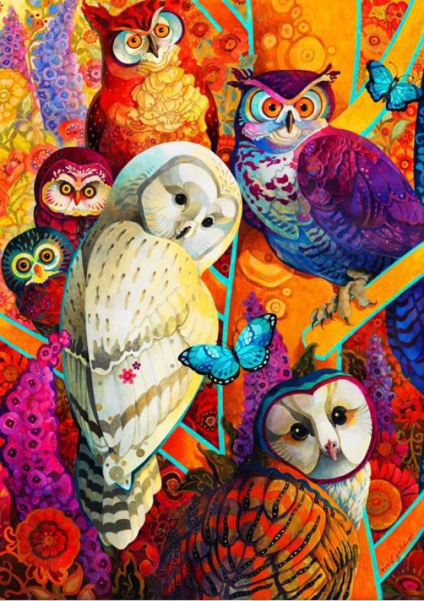 BLUEBIRD, BLUEBIRD-PUZZLE-70279, 3663384702792, PUZZLE ANIMALI BLUEBIRD GUFI MEETING OF THE MINDS 1000 PZ