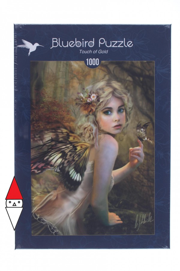 BLUEBIRD, 70507-P, 3663384705076, PUZZLE GRAFICA BLUEBIRD FANTASY TOUCH OF GOLD 1000 PZ