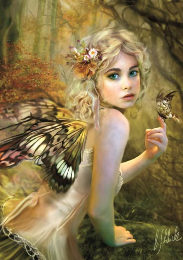 BLUEBIRD, 70507-P, 3663384705076, PUZZLE GRAFICA BLUEBIRD FANTASY TOUCH OF GOLD 1000 PZ