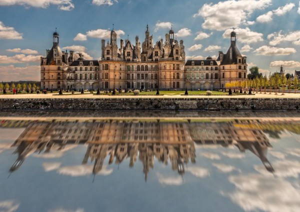 BLUEBIRD, BLUEBIRD-PUZZLE-70039, 3663384700392, PUZZLE EDIFICI BLUEBIRD CASTELLI E PALAZZI CHATEAU DE CHAMBORD FRANCE 1000 PZ