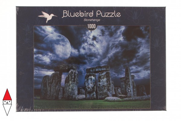 BLUEBIRD, BLUEBIRD-PUZZLE-70033, 3663384700330, PUZZLE PAESAGGI BLUEBIRD MONUMENTI STONEHENGE 1000 PZ