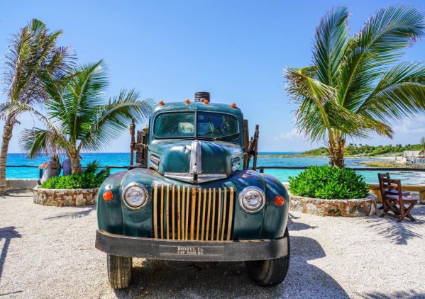 BLUEBIRD, BLUEBIRD-PUZZLE-70020, 3663384700200, PUZZLE MEZZI DI TRASPORTO BLUEBIRD AUTOMOBILI OLD TRUCK 1000 PZ