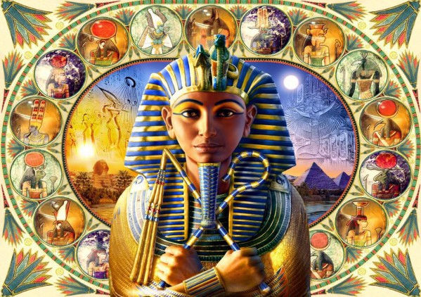 BLUEBIRD, BLUEBIRD-PUZZLE-70175, 3663384701757, PUZZLE TEMATICO BLUEBIRD ANTICO EGITTO TUTANKHAMUN 1000 PZ