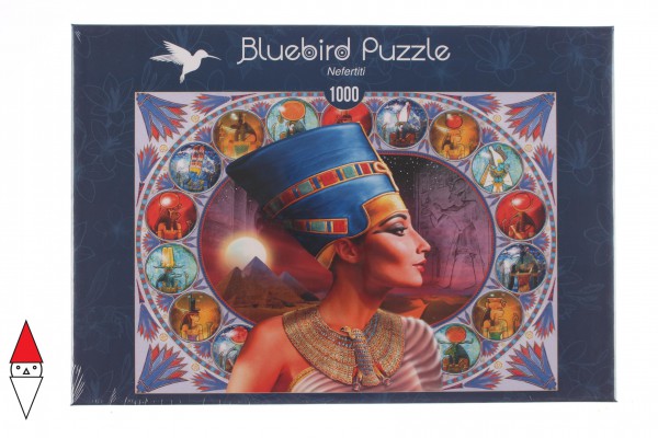 BLUEBIRD, BLUEBIRD-PUZZLE-70131, 3663384701313, PUZZLE TEMATICO BLUEBIRD ANTICO EGITTO NEFERTITI 1000 PZ