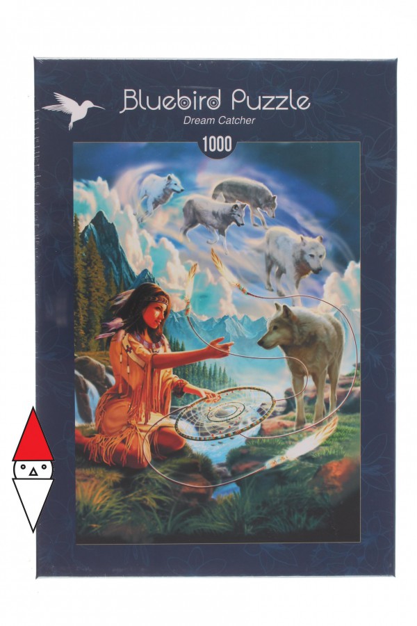 BLUEBIRD, BLUEBIRD-PUZZLE-70126, 3663384701269, PUZZLE GRAFICA BLUEBIRD FANTASY DREAM CATCHER 1000 PZ