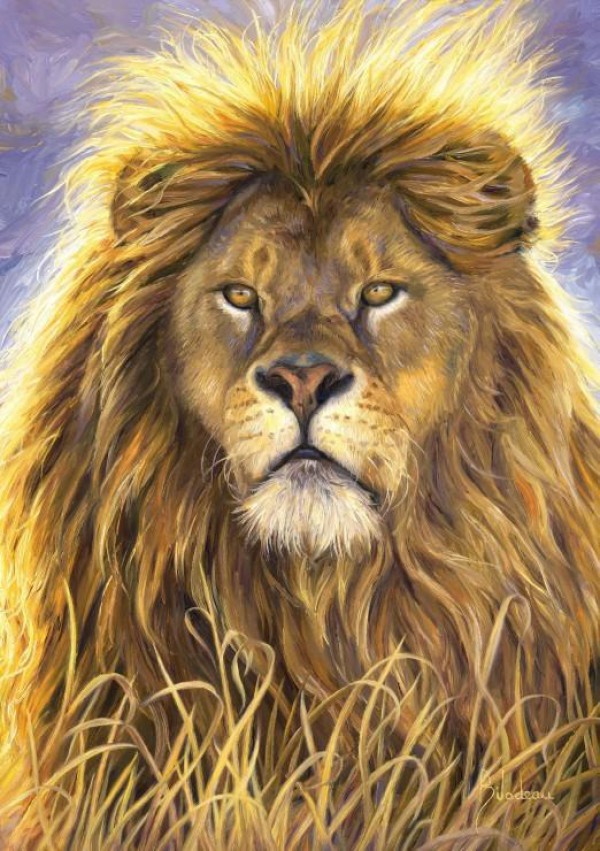 BLUEBIRD, BLUEBIRD-PUZZLE-70072, 3663384700729, PUZZLE ANIMALI BLUEBIRD LEONI LEO 1000 PZ